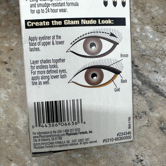 10X Physicians Formula Eyeliner Pencil Shimmer Strips Glam Nude NIB (Resellers) - Picture 8 of 10